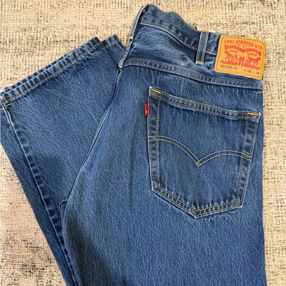 Levi's Men's Classic Indigo Straight Jeans